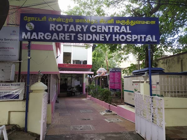 Rotary Central Margaret Sidney Hospital - Ambulance service by Padma Ambulance in Nanganallur