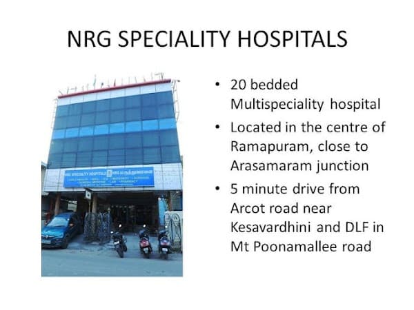 NRG Speciality Hospitals - Padma Ambulance Service Valasaravakkam