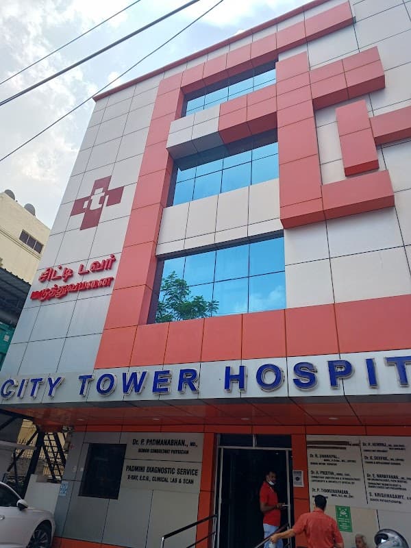 CITY TOWER HOSPITALS - Padma Ambulance Service Anna Nagar