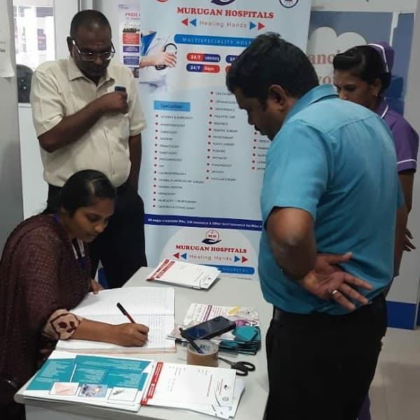 Murugan Hospitals - Padma Ambulance Service Tiruvallur