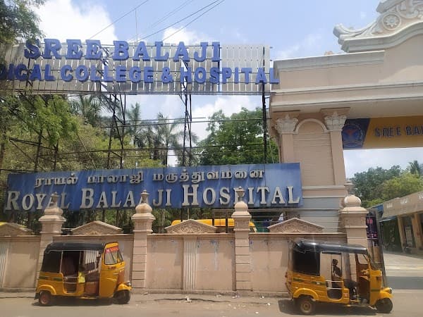 Sree Balaji Medical College And Hospital - Padma Ambulance Service Chromepet