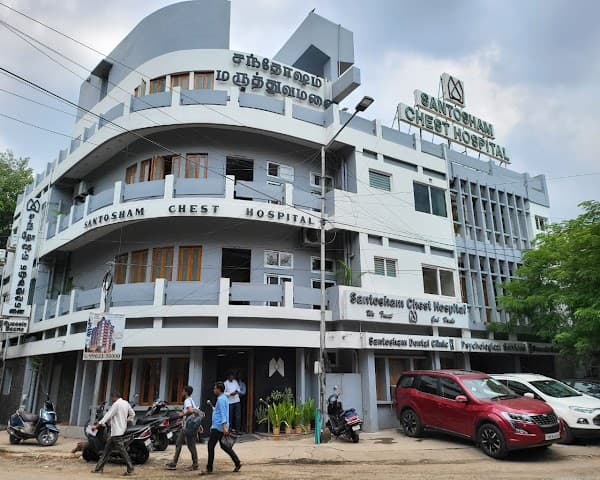 Santosham Chest Hospital - Padma Ambulance Service Pudupet