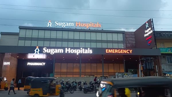 Sugam Hospital - Ambulance service by Padma Ambulance in Manali
