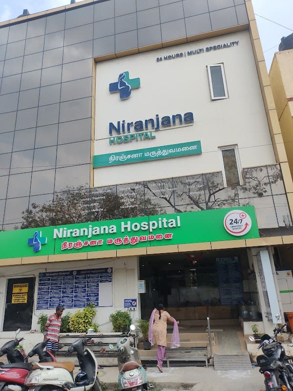 Niranjana Hospital - Padma Ambulance Service Perambur