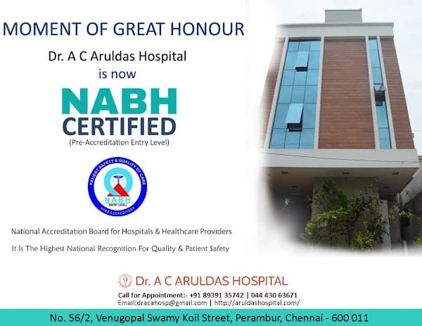 Dr A C Aruldas Hospital - Ambulance service by Padma Ambulance in Sembiam