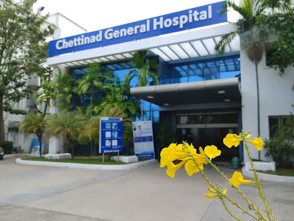 B Block Chettinad Hospital - Padma Ambulance Service Kelambakkam