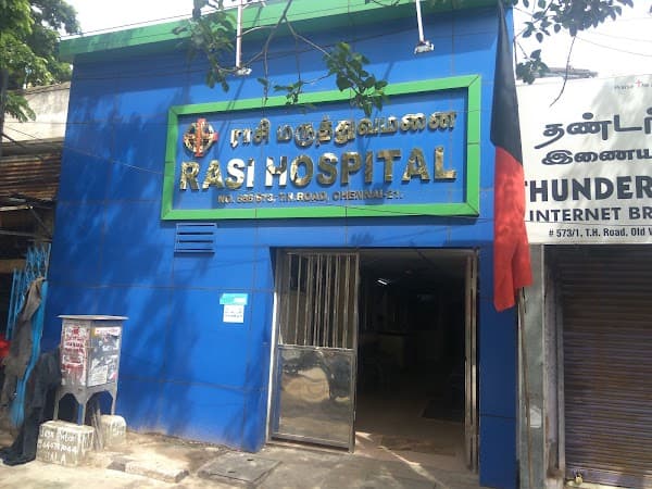 Rasi Hospital - Padma Ambulance Service Tondiarpet