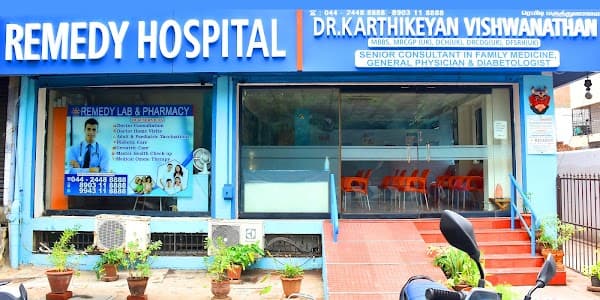 Remedy Hospital - Ambulance service by Padma Ambulance in Thiruvanmiyur