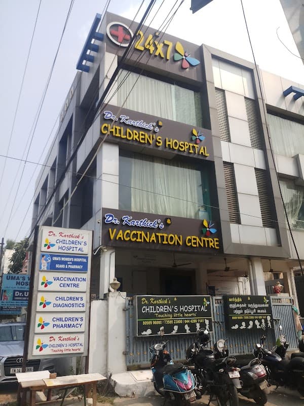 Karthick Children's Hospital - Padma Ambulance Service Medavakkam