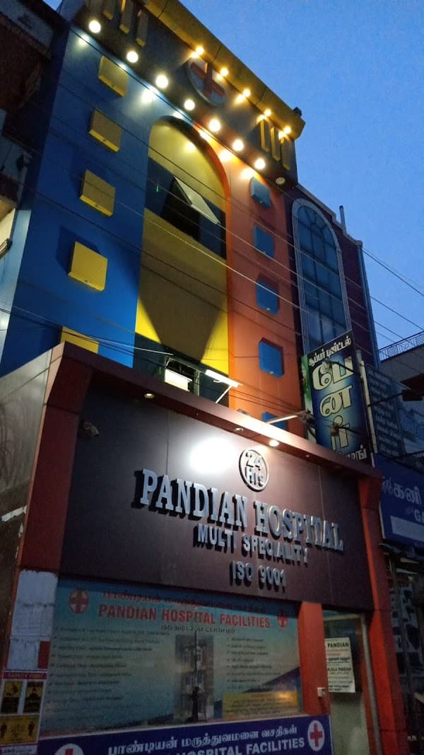 Pandian Hospital - Padma Ambulance Service Sriperumpudur