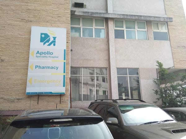Apollo Speciality Hospital Block B - Ambulance service by Padma Ambulance in Teynampet