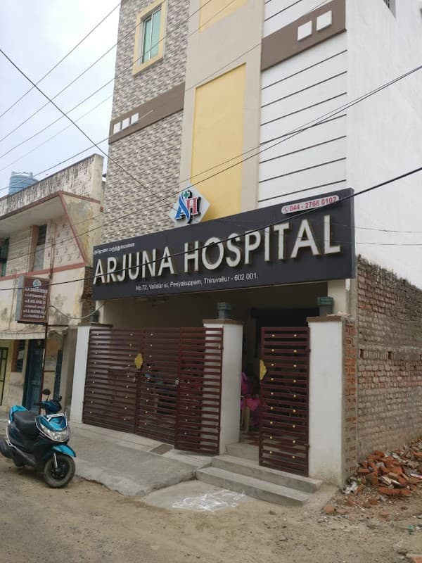 ARJUNA HOSPITAL - Padma Ambulance Service Tiruvallur