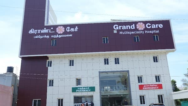 Grand care multispeciality hospital- Dr. G.Sunder Ganesh - Ambulance service by Padma Ambulance in Tiruvallur
