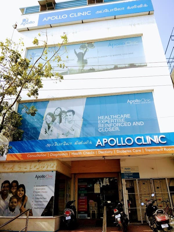 Apollo Clinic - Best Multispeciality Clinic, Velachery Chennai - Ambulance service by Padma Ambulance in Velachery