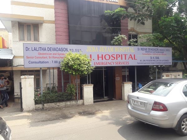JJ Hospital-Jeba Jayam Hospital - Padma Ambulance Service Virugambakkam