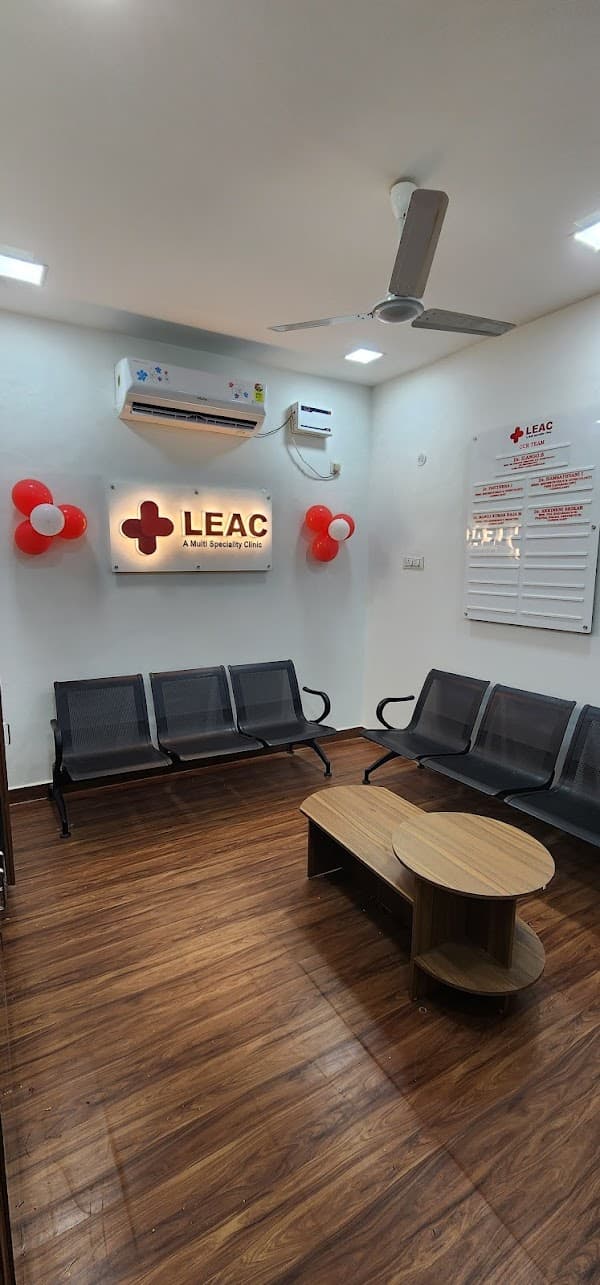 LEAC Clinic | Dental | Obstetrics & Gynecology | General Medicine | Diabetology | Nephrology - Padma Ambulance Service Adambakkam
