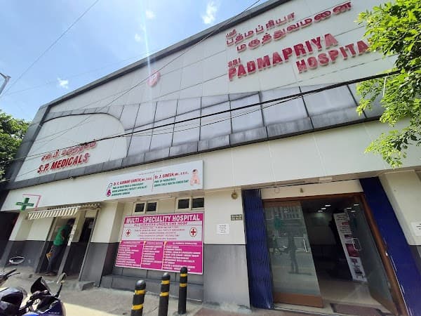 Sri Padmapriya Hospital - Padma Ambulance Service Adyar