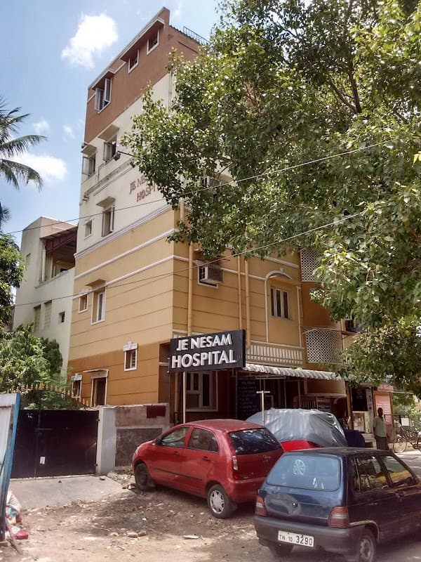 JE Nesam Hospital Estd.2003 (Gastroenterology/Gynaecology/Ortho Care/Dermatology) - Ambulance service by Padma Ambulance in Ashok Nagar