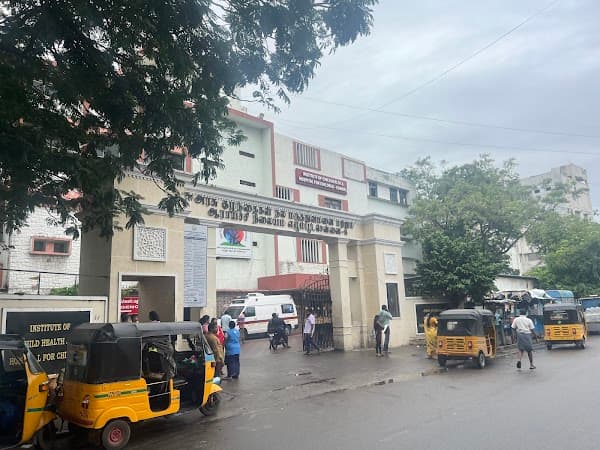 Government Children Hospital Egmore Chennai - Ambulance service by Padma Ambulance in Egmore