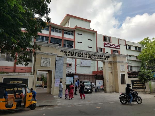 Institute Of Child Health and Hospital for Children - Ambulance service by Padma Ambulance in Egmore