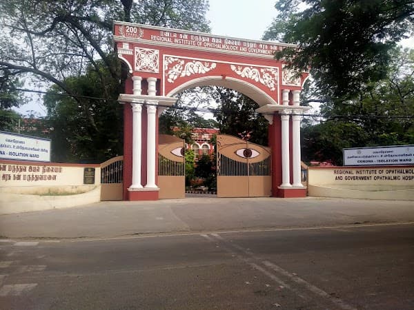 Regional Institute of Ophthalmology and Government Ophthalmic Hospital, Chennai - Ambulance service by Padma Ambulance in Pudupet