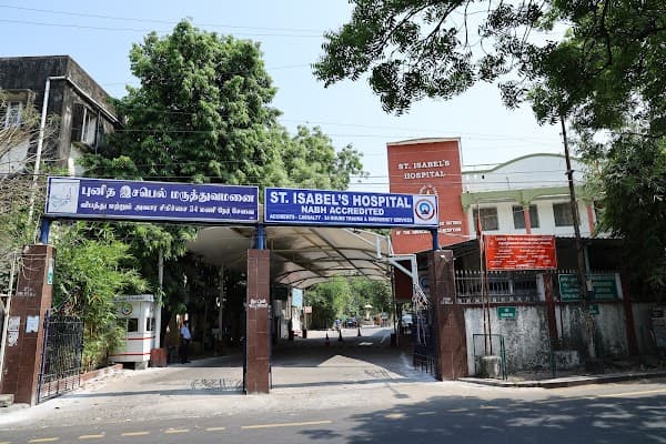 St. Isabel's Hospital - Ambulance service by Padma Ambulance in Gopalapuram