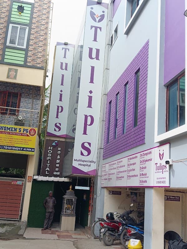 Tulips Multispeciality Hospital - Ambulance service by Padma Ambulance in Sholinganallur