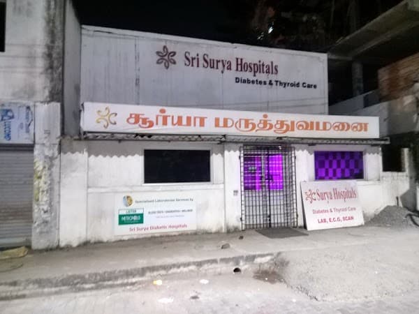 Surya Diabetes Thyroid and Geriatric care - Ambulance service by Padma Ambulance in Maraimalai nagar