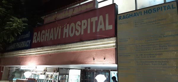 Raghavi Hospital - Ambulance service by Padma Ambulance in Mogappair