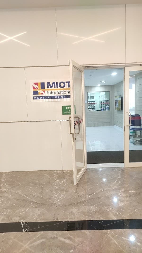 DLF MIOT Medical center - Ambulance service by Padma Ambulance in Nandambakkam