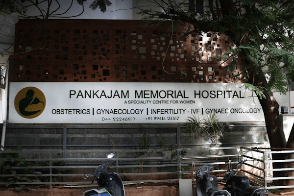Pankajam Memorial Hospital | Obstetrician, Gynaecologist, Infertility-IVF, Gynaec-oncology - Padma Ambulance Service Nanganallur