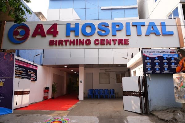 A4 Hospital Birthing Centre - Ambulance service by Padma Ambulance in Saidapet