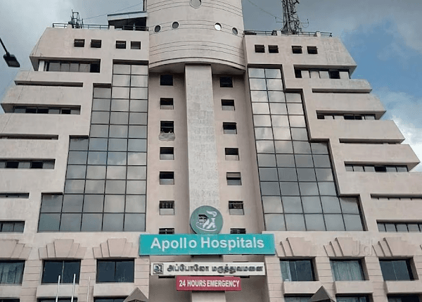 Apollo Hospitals | Best Hospital in Tondiarpet - Ambulance service by Padma Ambulance in Tondiarpet